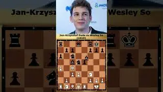 JAN-KRZYSZTOF DUDA vs WESLEY SO &ndash; Pianissimo Turns Deadly ♟🔥 #jankrzysztofduda #wesleyso #chess