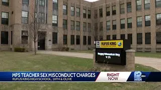Rufus King High School teacher charged with sexual misconduct of student athletes