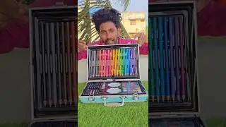 #pts #shorts | 🎨🖌️🫧😍 Colouring Suitcase Kit Unboxing | ❤️&zwj;🔥 PTS Army ❤️&zwj;🔥🙌