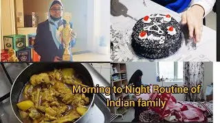 Morning to Night Routine of indian family#chicken recipe 😋#cooking#food#familyvlog#indian#ASMR
