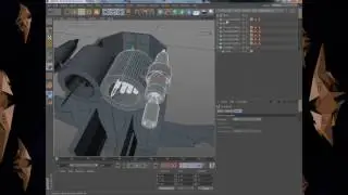 Speed Art Space Cargo Ship