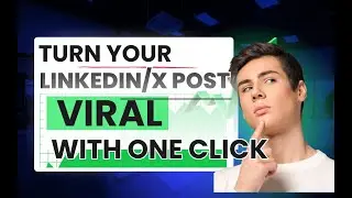 Make It Viral - Turn Your LinkedIn & X Posts Into Viral Content in Seconds (Free Chrome Extension)