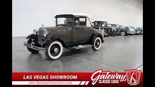 1929 Ford Model A #1439-LVS Gateway Classic Cars of Las Vegas