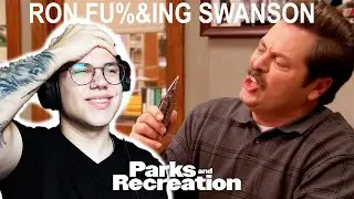 RON FU%&ING SWANSON! Finnish Guy Reacts to Ron Swanson