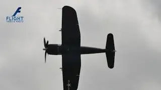 Chance Vought F4U Corsair at Duxford Flying Legends 4K UltraHD Video