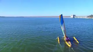 Hobie Mirage Adventure Island sailing kayak