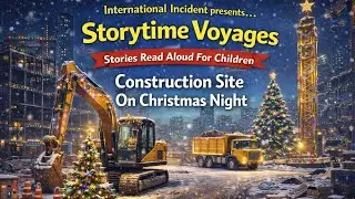 Construction Site On Christmas Night&nbsp;| Kids Story Read Aloud &ndash; Storytime Adventures | Bedtime - ASMR