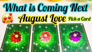 Pick a Card- YOUR LOVE LIFE IN AUGUST- INITIALS, CHARMS- APKI AUGUST LOVE LIFE- TIMELESS- MWT
