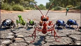 Micro Mayhem Grand Prix 🐞🦂⚡ | Ultimate Insect Race Chaos 3D Animation