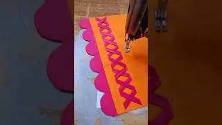 Trouser Design || Stylish trouser bottom design with cutwork ??