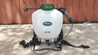 !!!UPDATE!!! Scott's Lithium Ion Power Wand 4 Gallon Backpack Sprayer
