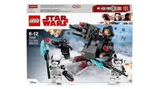 REVIEW : Lego Star Wars 75197 (battle pack first order) [FR]