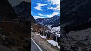 East Sikkim ❄️🥶🏔️ #travel #sikkim #eastsikkim #mountains #shorts #short #changulake #love #nature