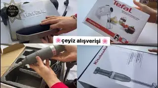 &Ccedil;EYİZ ALIŞVERİŞİ 10🌞 kitchenaid blender seti / tefal tost makinası /tefal mikser #&ccedil;eyizalışverişi