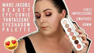 Marc Jacobs Beauty Eye-Conic 'Fantascene' Eyeshadow Palette First Impressions and GRWM