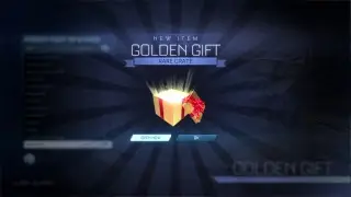 how too get Rocket league golden gift