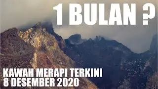 KAWAH MERAPI TERKINI SETELAH SATU BULAN SIAGA 3 - ZOOM MERAPI VOLCANO | Update Merapi Hari Ini