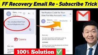 Free Fire Unsubscribe mail ko Subscribe Kaise Kare ｜ Bind email otp not received Problem Solved 💯💯