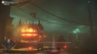 Demon's Souls - Maneater Boss vs Firestorm - One hit kill - Cheese (NG+)