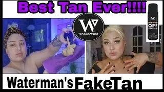 First time using Waterman's Fake Tan 💜 Self Tanning made EASY!!!! 💜