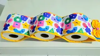 Keep Your Bathroom Tidy with This Hanging Toilet Paper Holder