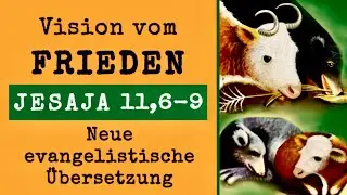 Jesaja 11,6-9 Neue evangelistische &Uuml;bersetzung & Bild von Edward Hicks