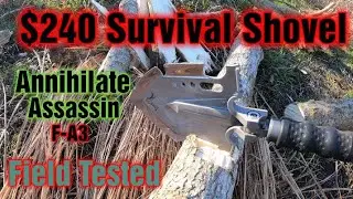 Zune Lotoo Annihilate Assassin F-A3 Survival Shovel Unboxing and Field Test