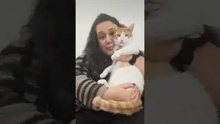 I rather be inside with my snuggly #cat🐈 #Subscribe for #cutecatvideos😻📹 & to #manifest #pets & more