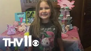 6-year-old raises funds to help with research on axolotl species