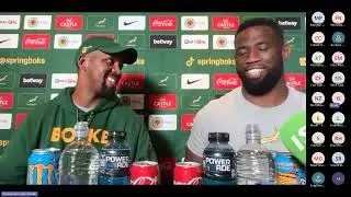 Springbok captain Siya Kolisi on his 100th test match vs France at the Stade de France in Paris.