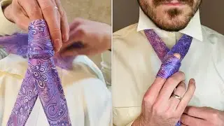 Four in Hand Knot - Two Perspectives