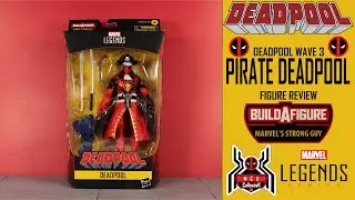 Marvel Legends PIRATE CAPTAIN DEADPOOL Strong Guy BAF Wave Figure Review