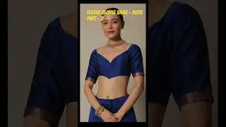 ✨ Festive Special Blouse Designs 2025 | Latest Party Wear & Traditional Blouse Ideas ✨ #ethnic
