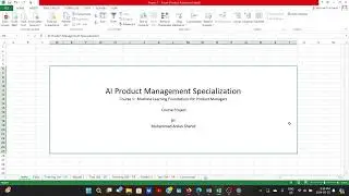 Course Project - AI Product Management Specialization - Peer Graded Assignment 1