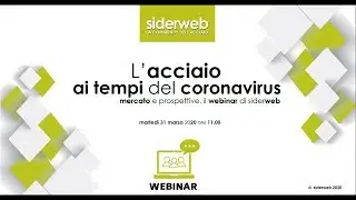 L'acciaio ai tempi del coronavirus