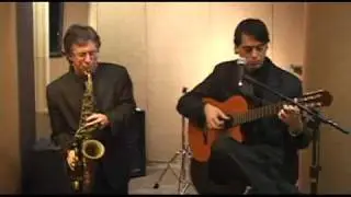 Sax e violão bossa nova