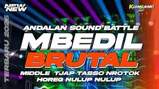 DJ BATTLE MIDDLE MBEDIL BRUTAL BASS HOREG DAHSYAT DJ FULL BASS TERBARU 2026 CEK SOUND GLERR 
