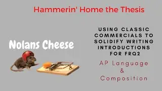 Nolans Cheese (Rhetorical Analysis Thesis Template)