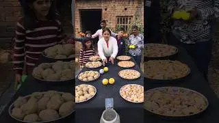 All Family the Potato Vs parle G Masti time Challenge 43589 #shorts