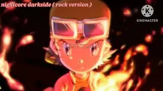nightcore darkside ( rock version ) ( lyrics )