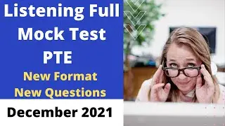 Listening Full Mock Test PTE (December 2021) New Format