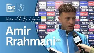 #ProudToBeNapoli 💙 AMIR #RRAHMANI A RADIO CRC: «Contro l'Inter una buona partita tattica»