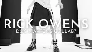 Rick Owens x Doctor Martens Collaboration.. Ehhh