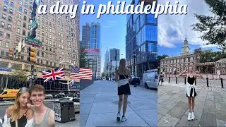 Британская девушка впервые посетила Филадельфию! 🇺🇸