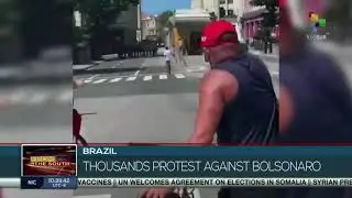 Brazil: Police crackdown on anti-Bolsonaro protesters
