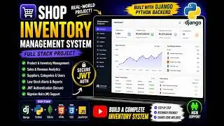 I Built a Shop Inventory Management System with Django & Python | Full-Stack Project