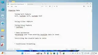 Advanced Excel Learning in Hindi &ndash; Data Sorting, Filtering & Smart Highlighting | #1