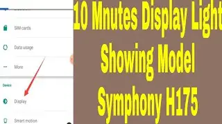 10 Mnutes Display Light Showing Model Symphony H175