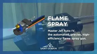 Boost your productivity with the Master Jet Auto IV flame spray system!