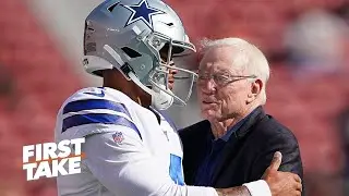 How concerned should Jerry Jones be about a deal for Dak Prescott? | First Take